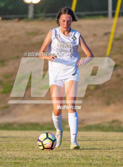 Thumbnail 1 in Trinity Academy vs Village Christian Academy (NCISAA 2A - First Round) photogallery.