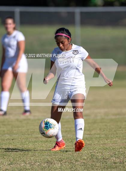 Thumbnail 2 in Trinity Academy vs Village Christian Academy (NCISAA 2A - First Round) photogallery.