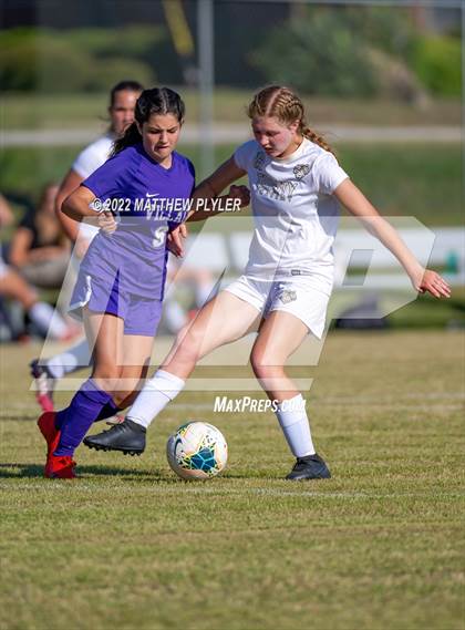 Thumbnail 3 in Trinity Academy vs Village Christian Academy (NCISAA 2A - First Round) photogallery.