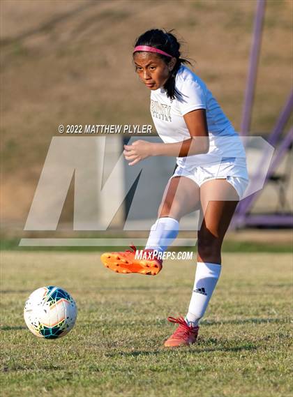 Thumbnail 1 in Trinity Academy vs Village Christian Academy (NCISAA 2A - First Round) photogallery.