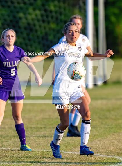 Thumbnail 2 in Trinity Academy vs Village Christian Academy (NCISAA 2A - First Round) photogallery.