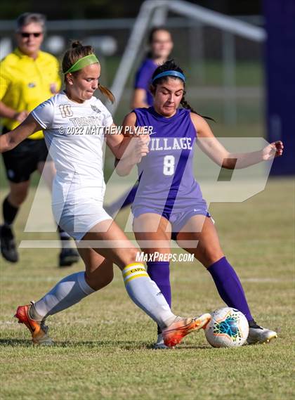 Thumbnail 1 in Trinity Academy vs Village Christian Academy (NCISAA 2A - First Round) photogallery.