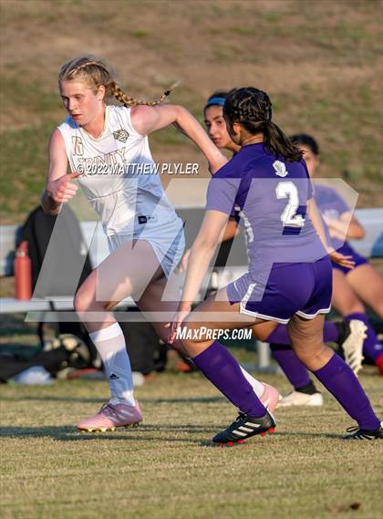 Thumbnail 2 in Trinity Academy vs Village Christian Academy (NCISAA 2A - First Round) photogallery.