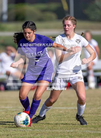 Thumbnail 3 in Trinity Academy vs Village Christian Academy (NCISAA 2A - First Round) photogallery.
