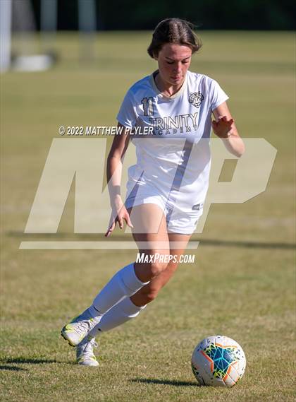 Thumbnail 1 in Trinity Academy vs Village Christian Academy (NCISAA 2A - First Round) photogallery.