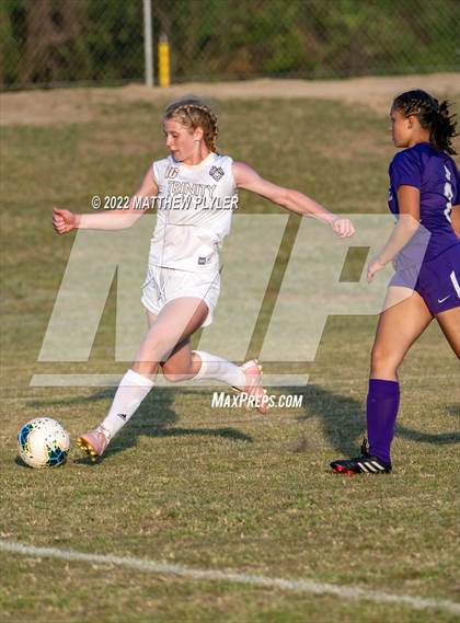 Thumbnail 1 in Trinity Academy vs Village Christian Academy (NCISAA 2A - First Round) photogallery.