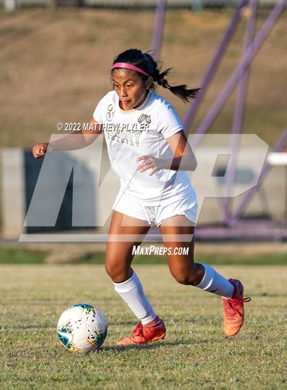 Thumbnail 2 in Trinity Academy vs Village Christian Academy (NCISAA 2A - First Round) photogallery.