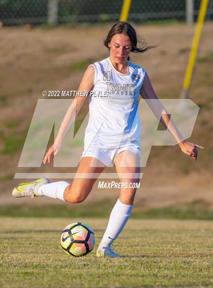 Thumbnail 2 in Trinity Academy vs Village Christian Academy (NCISAA 2A - First Round) photogallery.