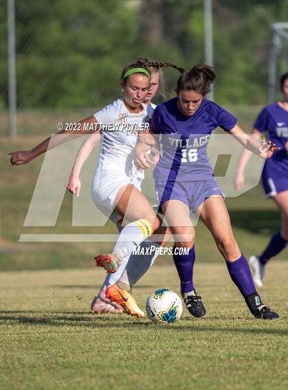 Thumbnail 1 in Trinity Academy vs Village Christian Academy (NCISAA 2A - First Round) photogallery.