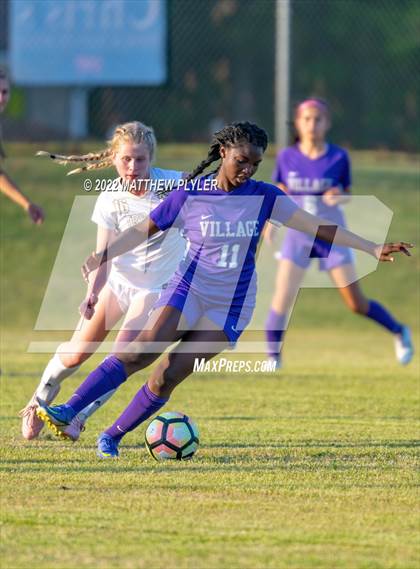 Thumbnail 1 in Trinity Academy vs Village Christian Academy (NCISAA 2A - First Round) photogallery.