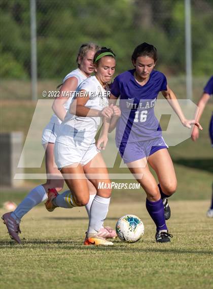 Thumbnail 3 in Trinity Academy vs Village Christian Academy (NCISAA 2A - First Round) photogallery.