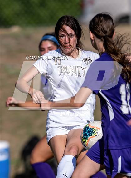 Thumbnail 3 in Trinity Academy vs Village Christian Academy (NCISAA 2A - First Round) photogallery.