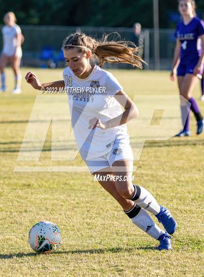 Thumbnail 1 in Trinity Academy vs Village Christian Academy (NCISAA 2A - First Round) photogallery.