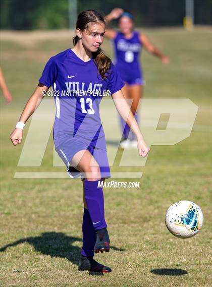 Thumbnail 2 in Trinity Academy vs Village Christian Academy (NCISAA 2A - First Round) photogallery.