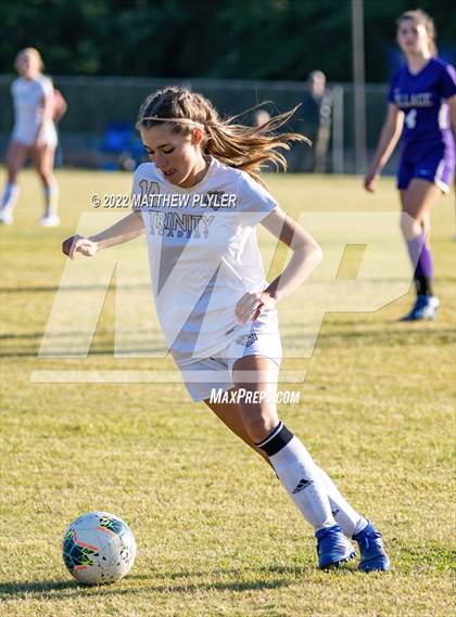 Thumbnail 2 in Trinity Academy vs Village Christian Academy (NCISAA 2A - First Round) photogallery.