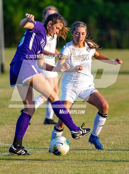 Thumbnail 2 in Trinity Academy vs Village Christian Academy (NCISAA 2A - First Round) photogallery.