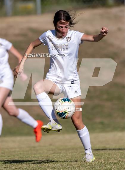 Thumbnail 1 in Trinity Academy vs Village Christian Academy (NCISAA 2A - First Round) photogallery.