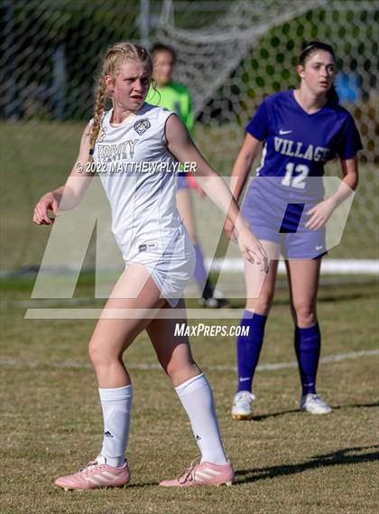 Thumbnail 1 in Trinity Academy vs Village Christian Academy (NCISAA 2A - First Round) photogallery.