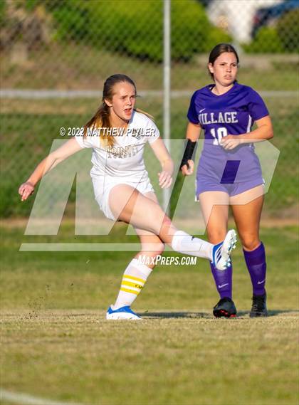 Thumbnail 2 in Trinity Academy vs Village Christian Academy (NCISAA 2A - First Round) photogallery.