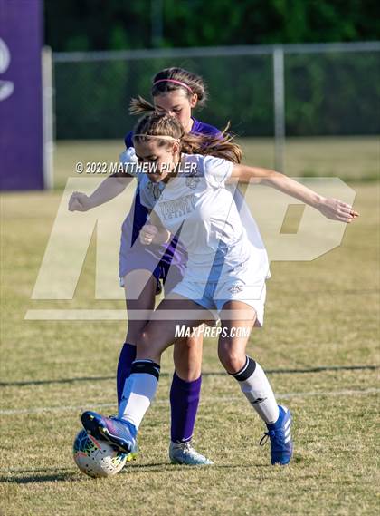 Thumbnail 1 in Trinity Academy vs Village Christian Academy (NCISAA 2A - First Round) photogallery.