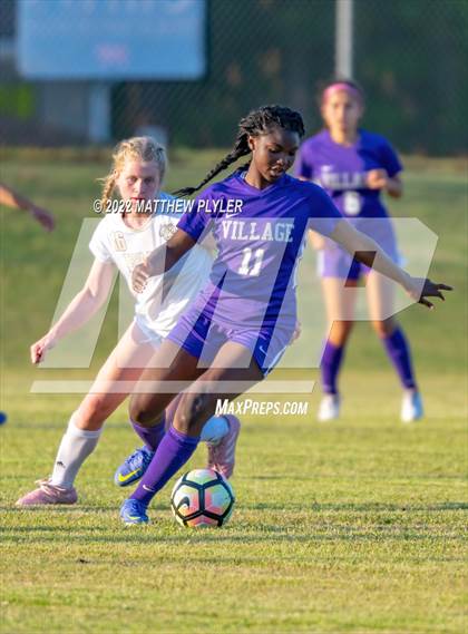 Thumbnail 2 in Trinity Academy vs Village Christian Academy (NCISAA 2A - First Round) photogallery.