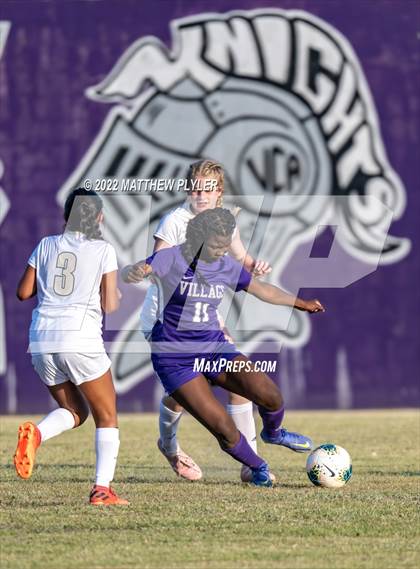 Thumbnail 1 in Trinity Academy vs Village Christian Academy (NCISAA 2A - First Round) photogallery.