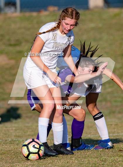 Thumbnail 3 in Trinity Academy vs Village Christian Academy (NCISAA 2A - First Round) photogallery.