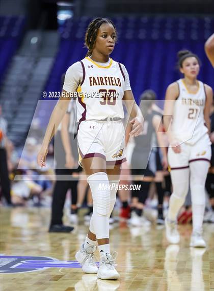 Thumbnail 1 in Fairfield vs. Winnsboro (UIL 3A Basketball State Semifinal) photogallery.