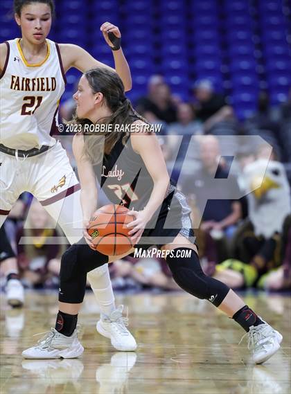 Thumbnail 1 in Fairfield vs. Winnsboro (UIL 3A Basketball State Semifinal) photogallery.