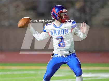 Thumbnail 3 in Haxtun vs. Akron (CHSAA 8-Man Final) photogallery.