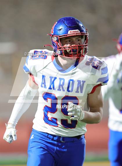 Thumbnail 2 in Haxtun vs. Akron (CHSAA 8-Man Final) photogallery.