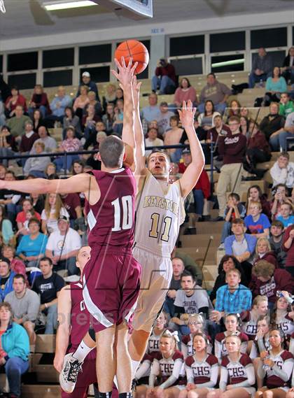 Thumbnail 3 in Cranberry Area vs Keystone (PIAA District 9 AA Semifinals) photogallery.