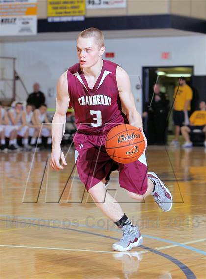 Thumbnail 3 in Cranberry Area vs Keystone (PIAA District 9 AA Semifinals) photogallery.