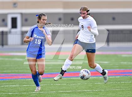 Thumbnail 2 in Mishawaka Marian vs. Delta (IHSAA 2A Semi-State) photogallery.