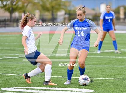 Thumbnail 1 in Mishawaka Marian vs. Delta (IHSAA 2A Semi-State) photogallery.