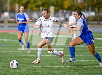 Thumbnail 3 in Mishawaka Marian vs. Delta (IHSAA 2A Semi-State) photogallery.