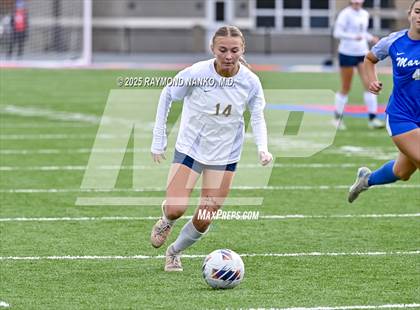 Thumbnail 2 in Mishawaka Marian vs. Delta (IHSAA 2A Semi-State) photogallery.