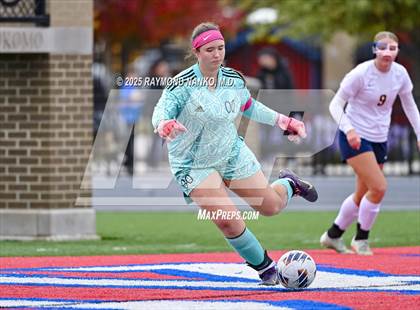 Thumbnail 2 in Mishawaka Marian vs. Delta (IHSAA 2A Semi-State) photogallery.