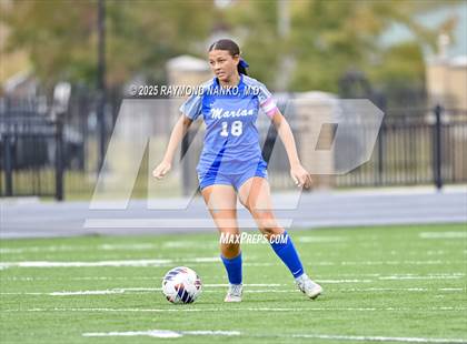 Thumbnail 1 in Mishawaka Marian vs. Delta (IHSAA 2A Semi-State) photogallery.