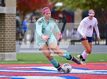 Thumbnail 3 in Mishawaka Marian vs. Delta (IHSAA 2A Semi-State) photogallery.