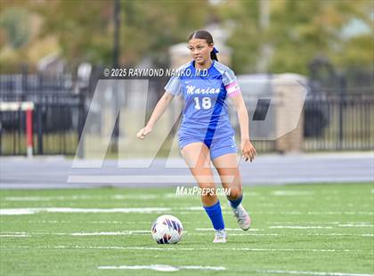 Thumbnail 3 in Mishawaka Marian vs. Delta (IHSAA 2A Semi-State) photogallery.