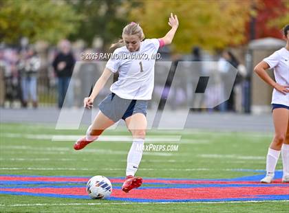 Thumbnail 3 in Mishawaka Marian vs. Delta (IHSAA 2A Semi-State) photogallery.