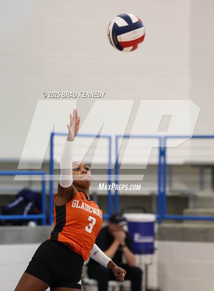 Thumbnail 3 in Shelbyville Vs Gladewater (Beckville Volleyball Classic) photogallery.