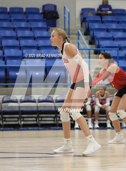 Thumbnail 3 in Shelbyville Vs Gladewater (Beckville Volleyball Classic) photogallery.