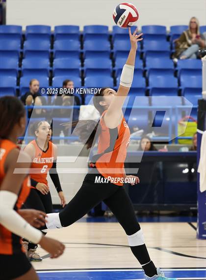Thumbnail 2 in Shelbyville Vs Gladewater (Beckville Volleyball Classic) photogallery.