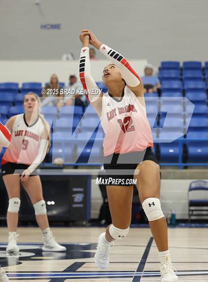 Thumbnail 2 in Shelbyville Vs Gladewater (Beckville Volleyball Classic) photogallery.