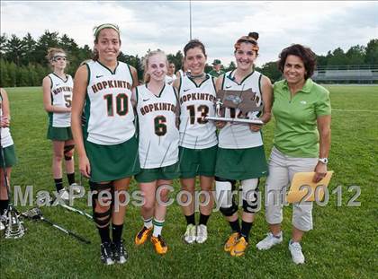 Thumbnail 2 in Medfield vs Hopkinton (MIAA Division 2 South Final) photogallery.