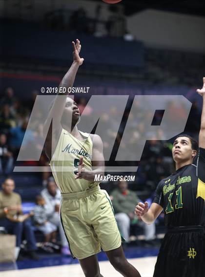 Thumbnail 1 in Moreau Catholic vs. Notre Dame (MaxPreps/DLS MLK Classic) photogallery.