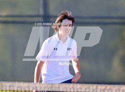 Thumbnail 3 in Highland Park vs Jordan (UIL 5A Team Tennis Semifinal) photogallery.