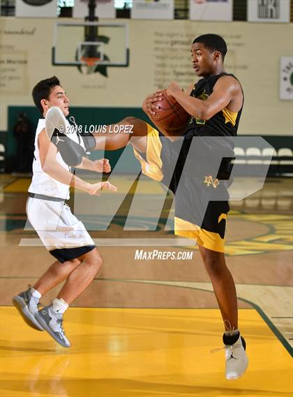 Thumbnail 3 in Notre Dame vs. Notre Dame (SO) (Classic at Damien) photogallery.